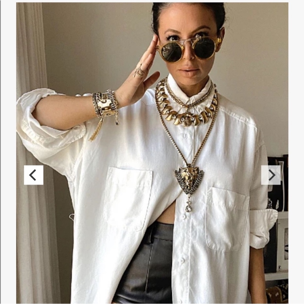 White Button-Up Shirt from Dylanlex never worn